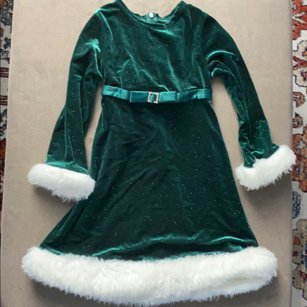 Young Girl Christmas Dress